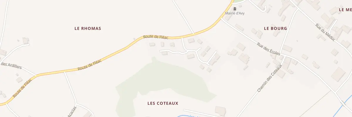 Plan du 8 Res Les Coteaux à Avy