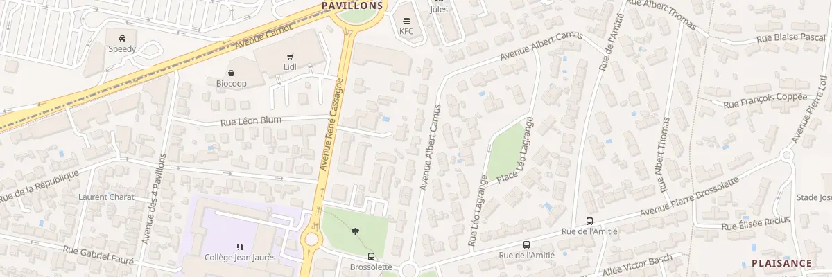 Plan du 37 Rue Albert Camus à Cenon