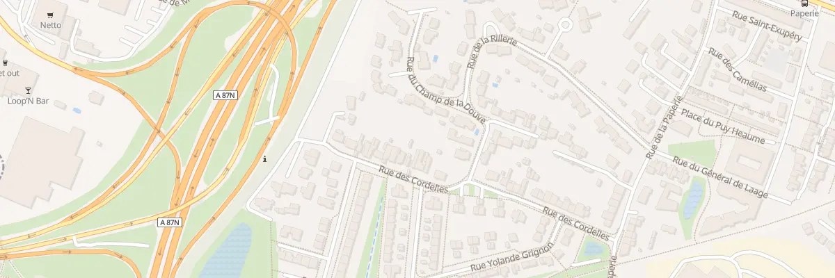 Plan du 44 Rue des Cordelles à Saint-Barthélemy-d’Anjou