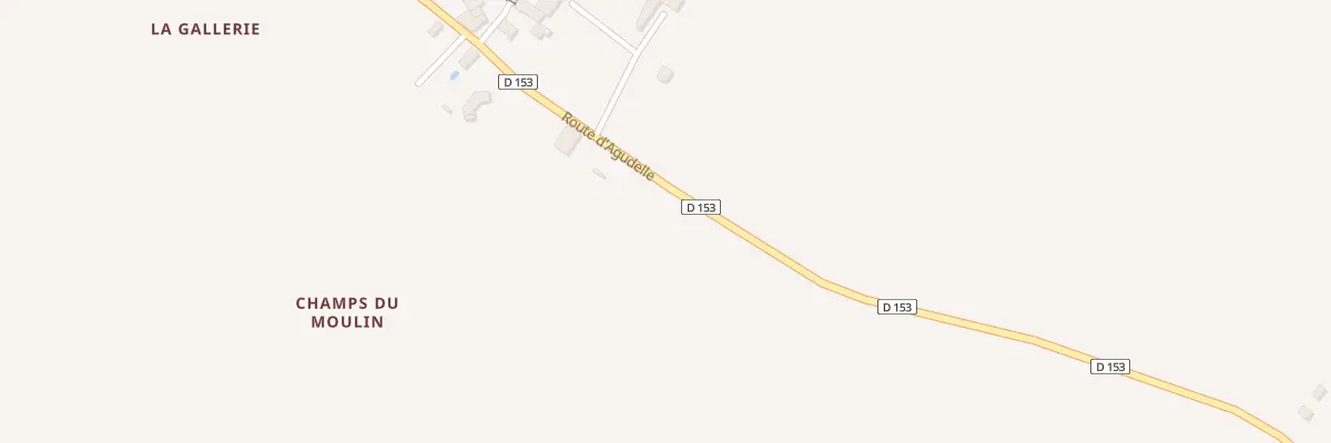 Plan du 40 Rte d’Agudelle à Nieul-le-Virouil