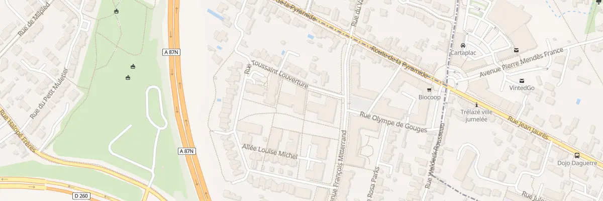 Plan du 5 Rue Toussaint Louverture aux Ponts-de-Cé