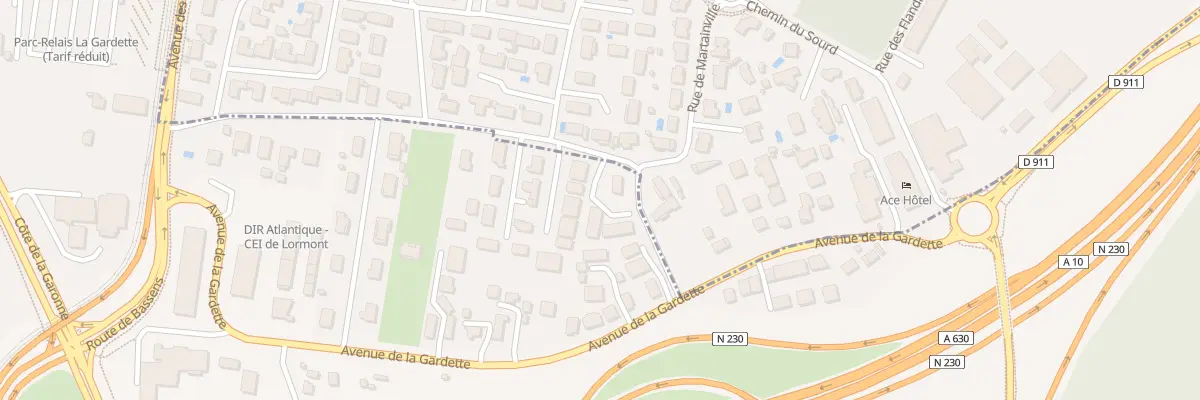 Plan du 27 Rue Pille Bourse à Lormont