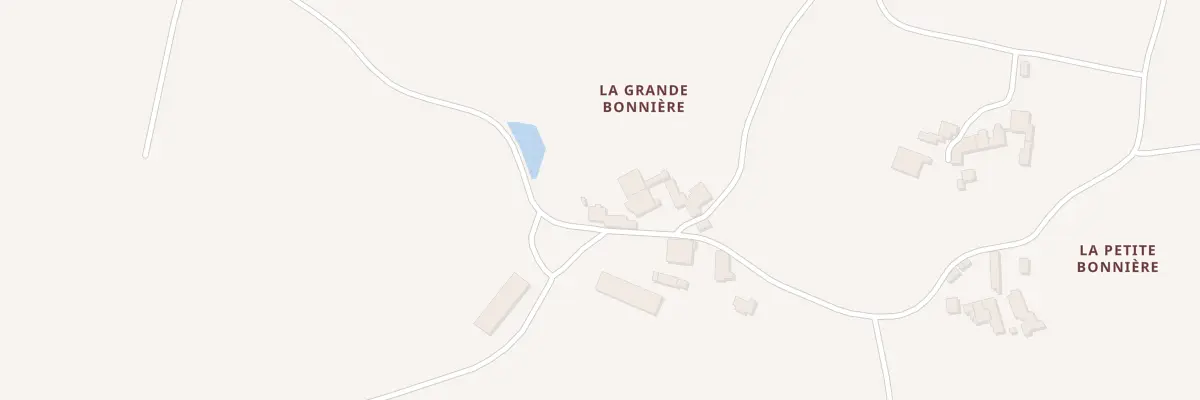 Plan du 6 La Grande Bonniere à Beugnon-Thireuil