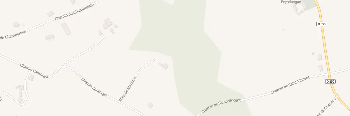 Plan du 205 All de Mazères à Serres-Gaston