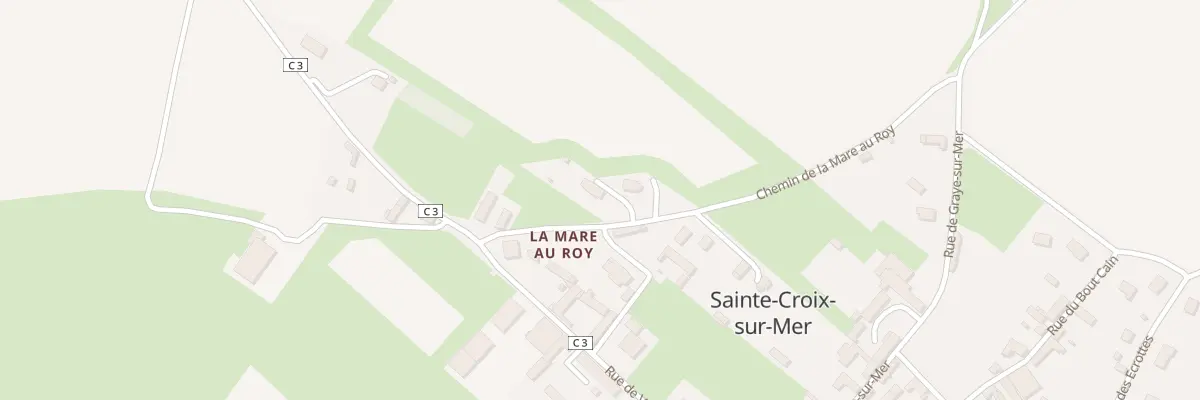 Plan du 5 Rue de la Mare au Roy à Sainte-Croix-sur-Mer