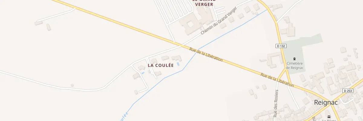 Plan du 11 La Coulée à Reignac