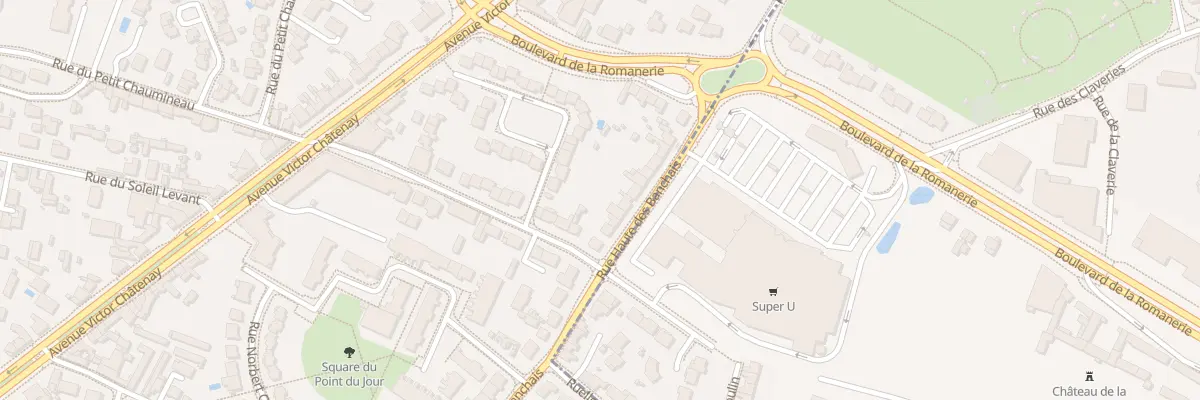 Plan du 329 Rue haute des Banchais à Angers
