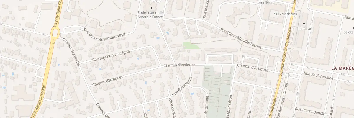 Plan du 26 Che d’Artigues à Cenon
