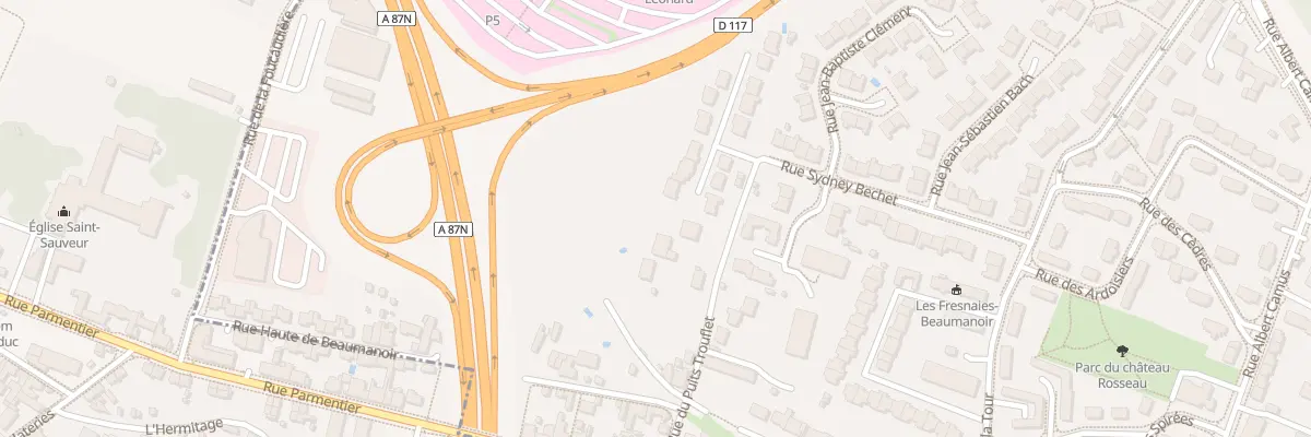 Plan du 13 Sq du Petit Anjou à Trélazé