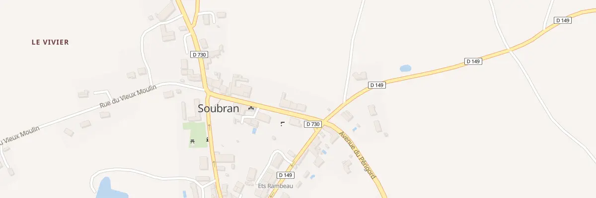 Plan du 13 Av du Périgord à Soubran