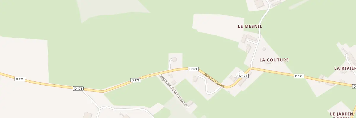 Plan du 5041 Mesnil à Préaux-Bocage