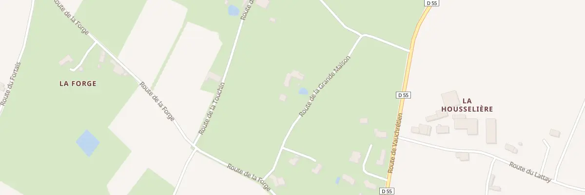 Plan du 1 Rte de la Grande Maison à Bellevigne-en-Layon