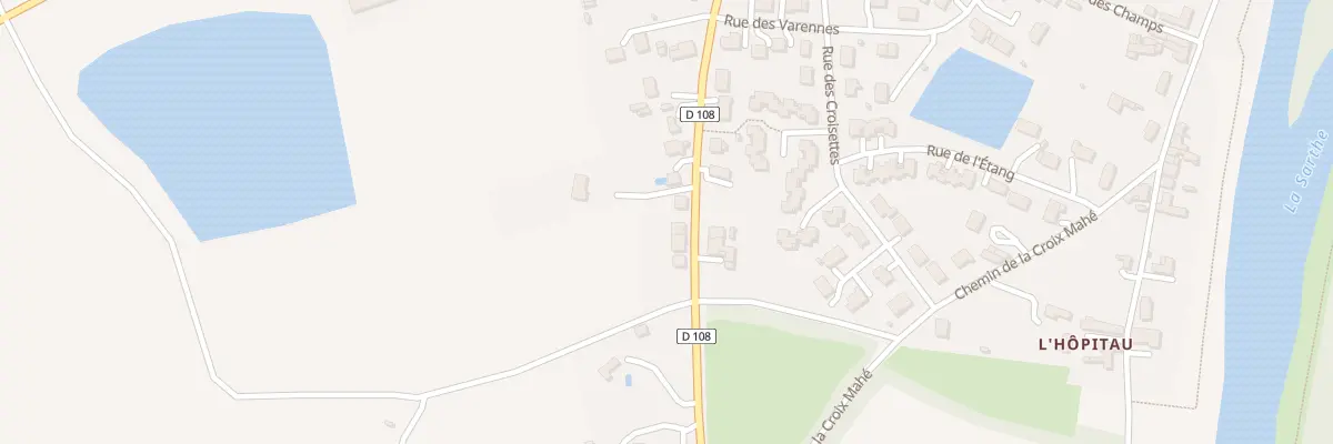 Plan du 28 Rte de Soulaire à Cheffes