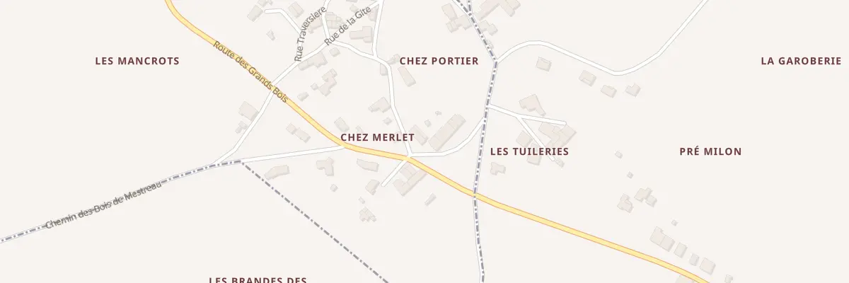 Plan du 1 Rue des Trois Communes à Vénérand