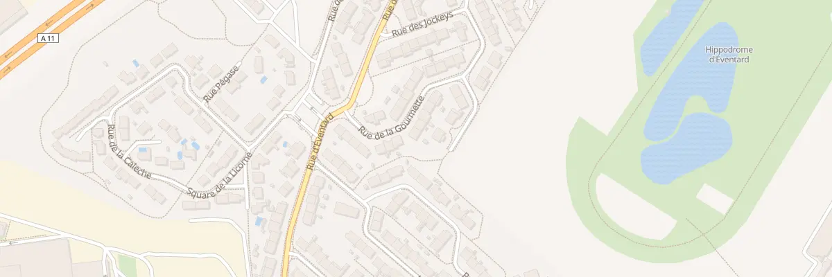 Plan du 16 Rue de la Gourmette à Écouflant