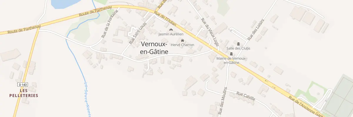 Plan du 12 Rue de la Sèvre à Vernoux-en-Gâtine
