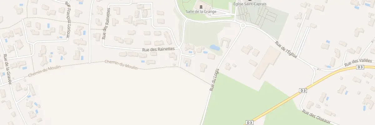 Plan du 11 Rue de la Grange à Bessines