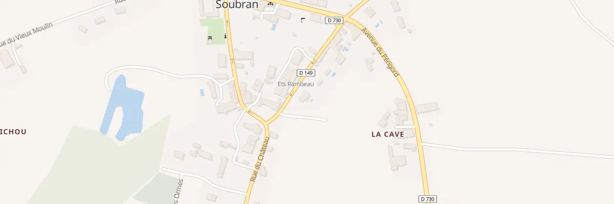 Plan du 4 Rue de la Fontaine à Soubran