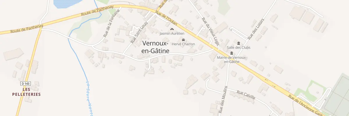 Plan du 8B Rue de la Sèvre à Vernoux-en-Gâtine