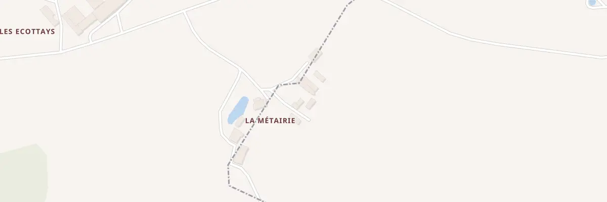 Plan du 3 La Metairie à Grazay