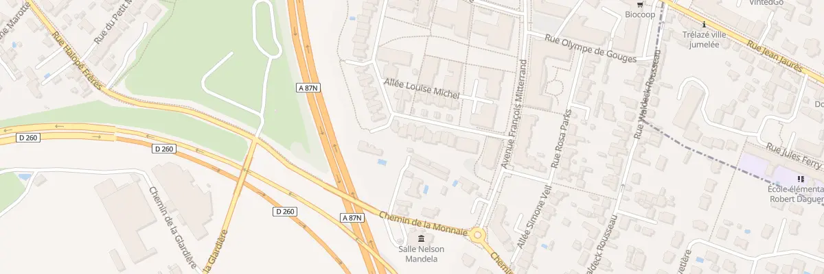 Plan du 66 Rue Toussaint Louverture aux Ponts-de-Cé