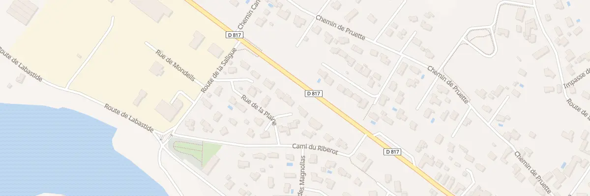 Plan du 6 Rue de la Plaine à Denguin
