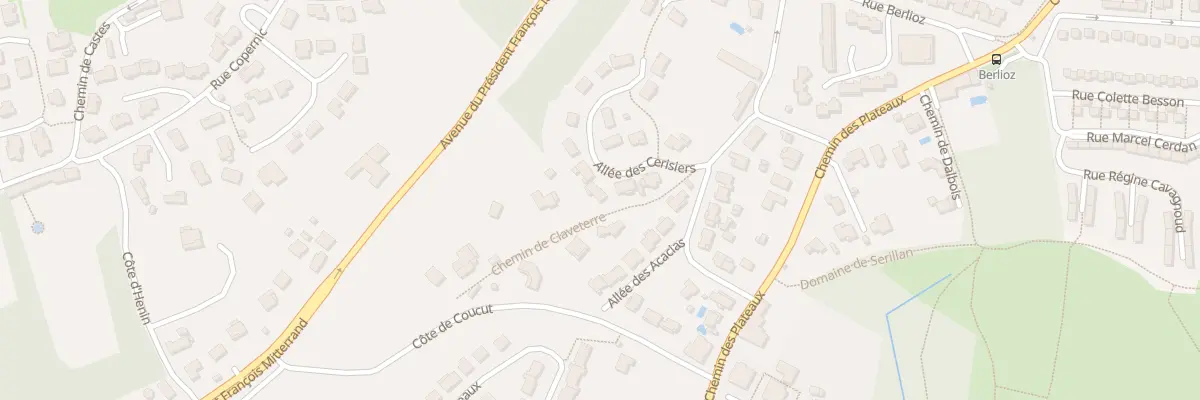 Plan du 5 All des Cerisiers à Floirac