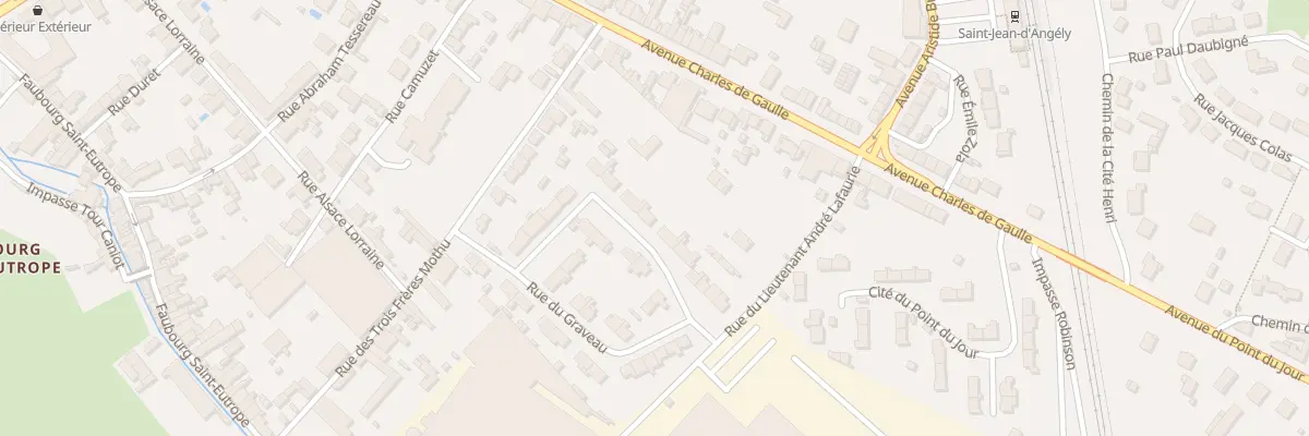 Plan du 42 Rue du Graveau à Saint-Jean-d’Angély
