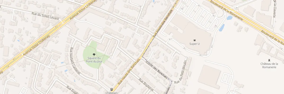 Plan du 311 Rue haute des Banchais à Angers