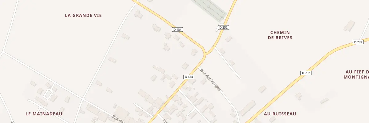 Plan du 39 Rue de Montils à Bougneau