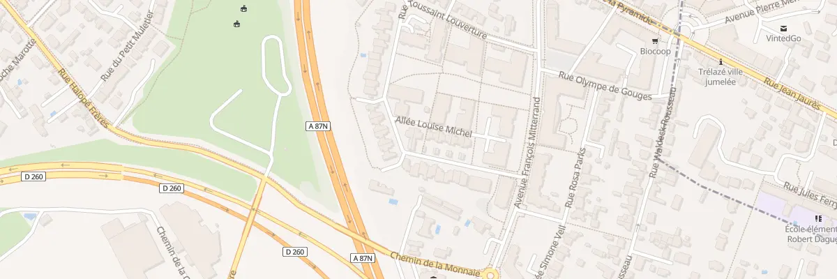 Plan du 19 Rue Toussaint Louverture aux Ponts-de-Cé