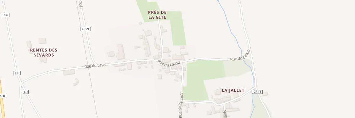 Plan du 31 Rue du Lavoir à Essouvert