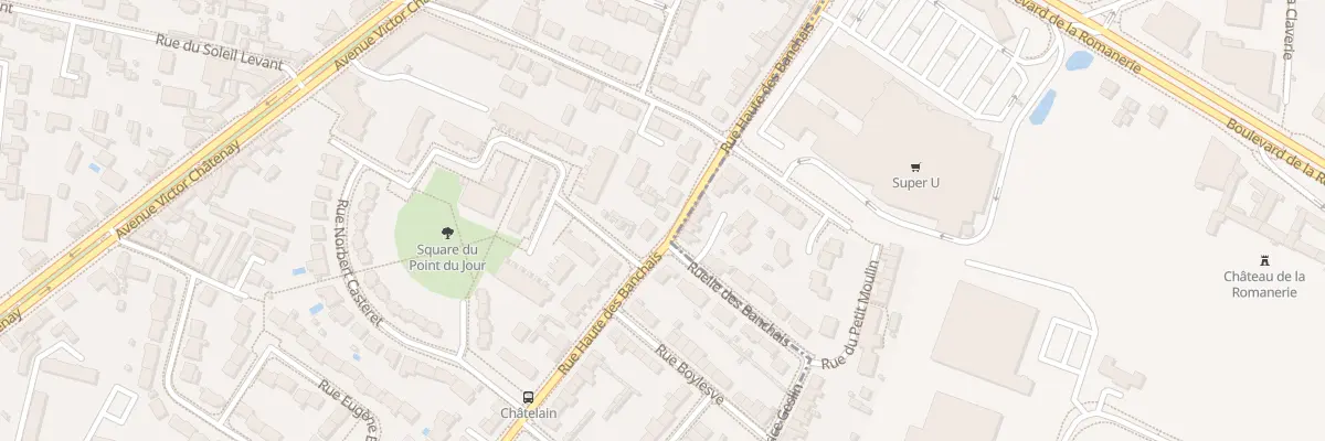 Plan du 309 Rue haute des Banchais à Angers