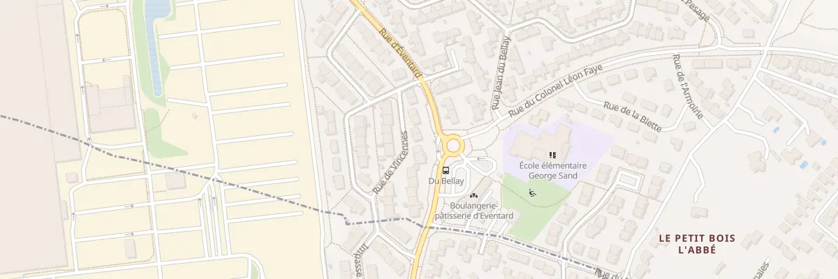 Plan du 15 Rue d’Éventard à Écouflant