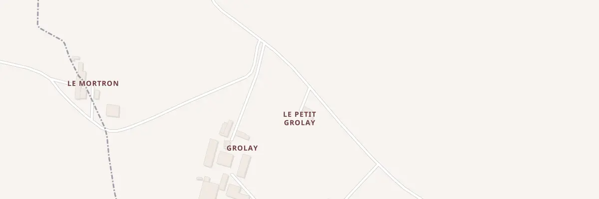 Plan du 5384 Le Petit Grolay à Miré