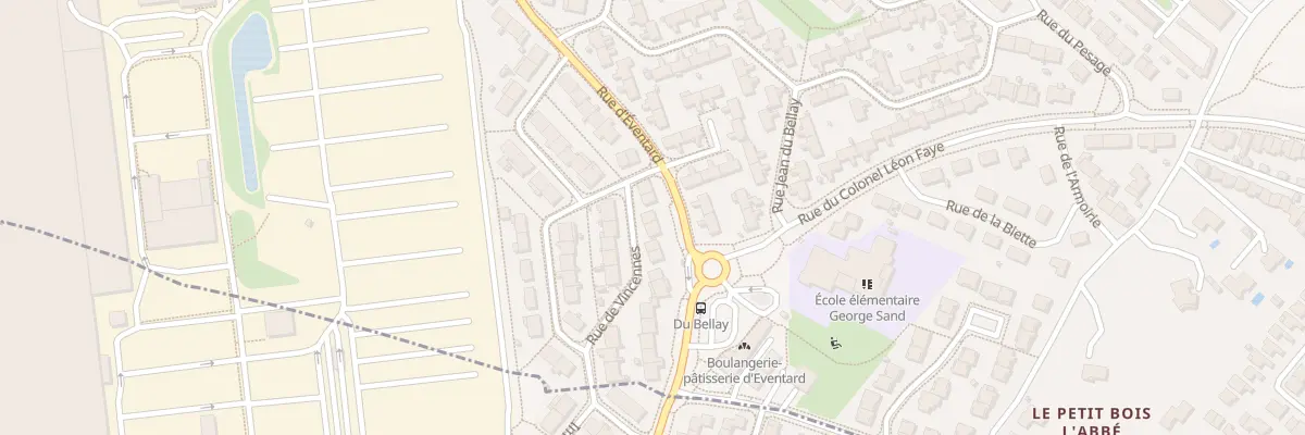 Plan du 21 Rue d’Éventard à Écouflant