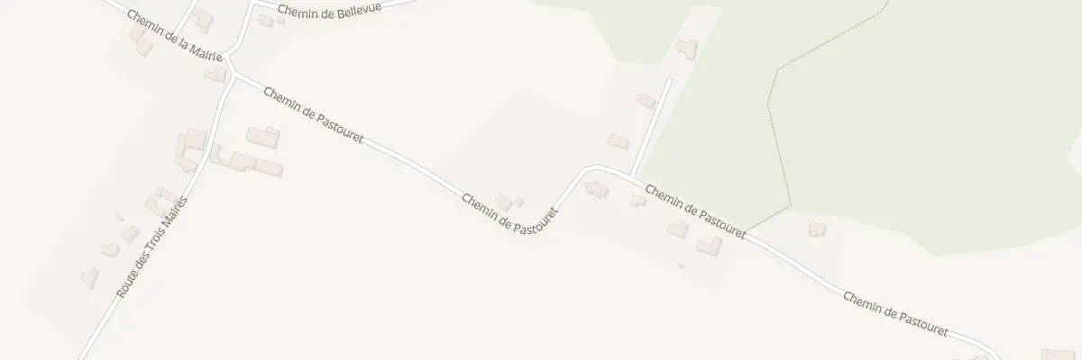 Plan du 501 Che de Pastouret à Labastide-Monréjeau