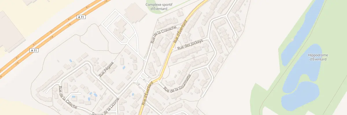 Plan du 40 Rue d’Éventard à Écouflant