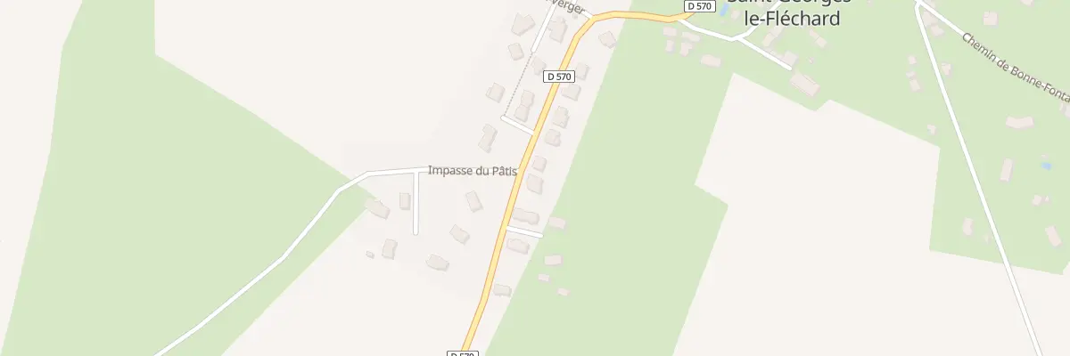 Plan du 37 Rue de la Butte Rouge à Saint-Georges-le-Fléchard