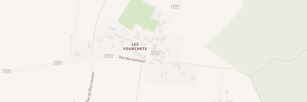Plan du 730 Rue des Aulneaux à Champsecret