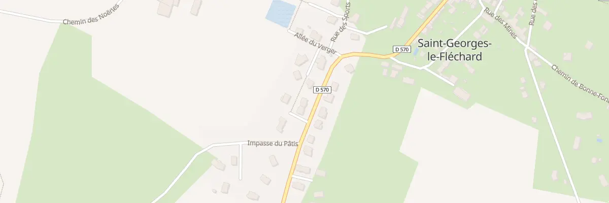 Plan du 14 Rue de la Butte Rouge à Saint-Georges-le-Fléchard