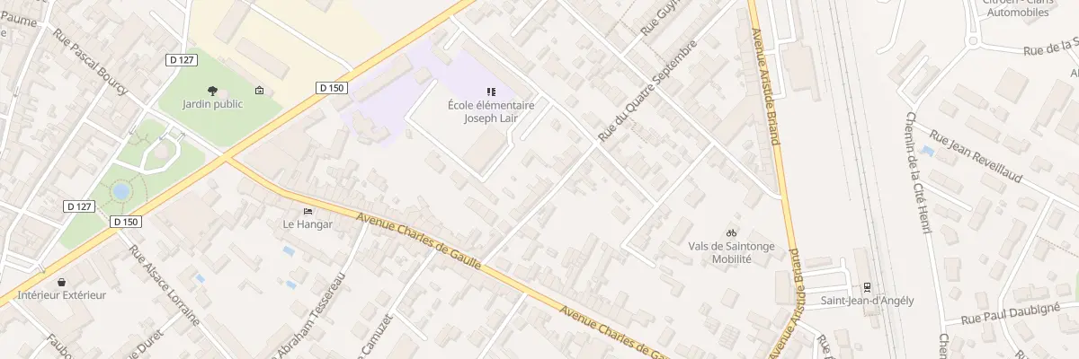 Plan du 17 Rue du Quatre Septembre à Saint-Jean-d’Angély
