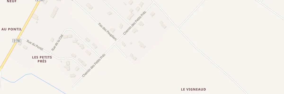 Plan du 3B Che du Vigneaud à Bougneau