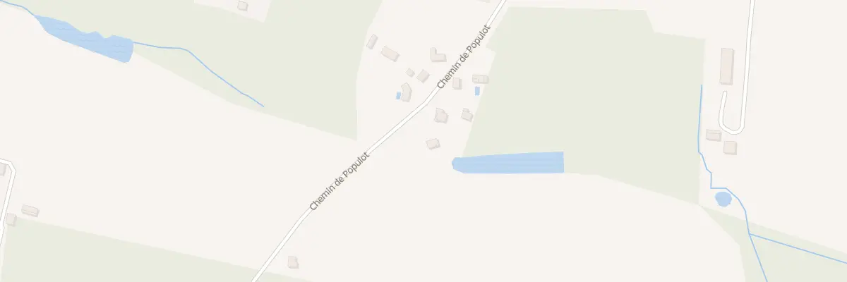 Plan du 401 Che de Populot à Benquet