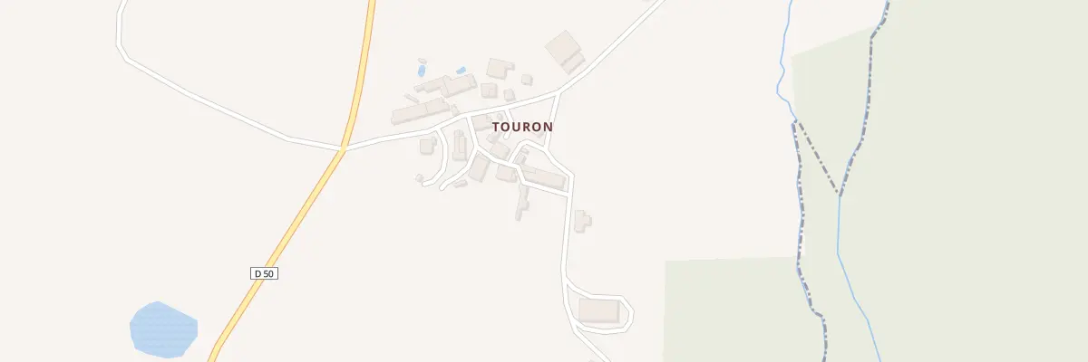 Plan du 8 Touron à Soubran