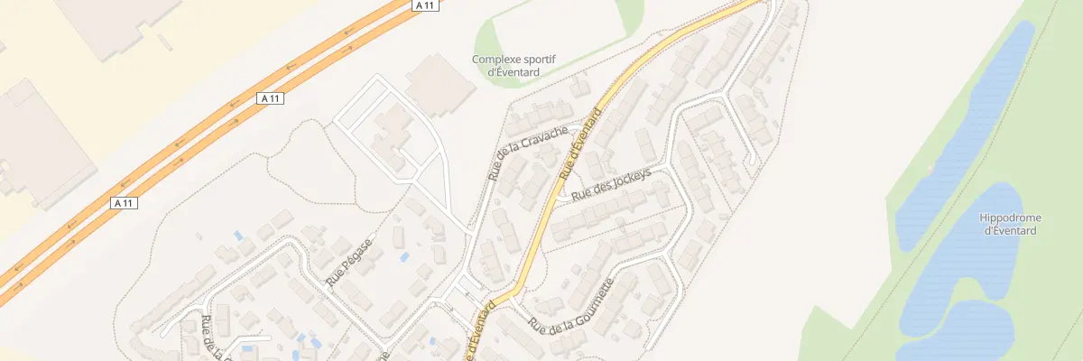 Plan du 81 Rue d’Éventard à Écouflant
