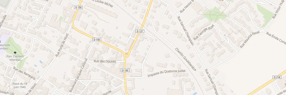 Plan du 10 Rue de Dampierre à Saint-Jean-d’Angély