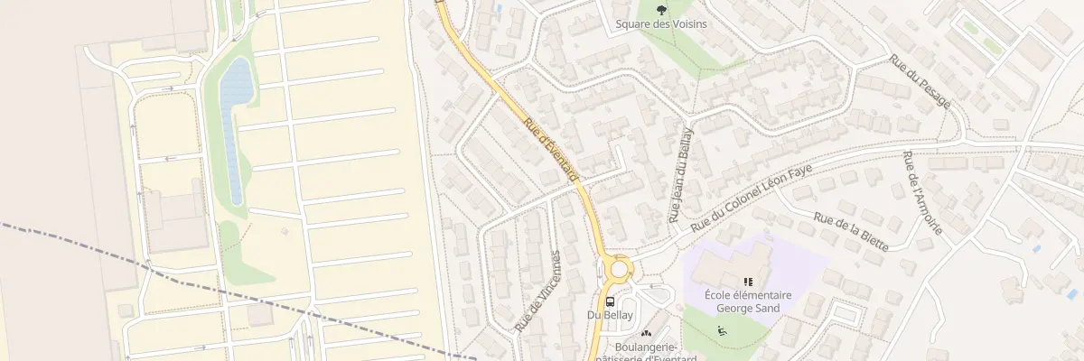 Plan du 23 Rue d’Auteuil à Écouflant