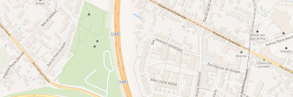 Plan du 26 Rue Toussaint Louverture aux Ponts-de-Cé