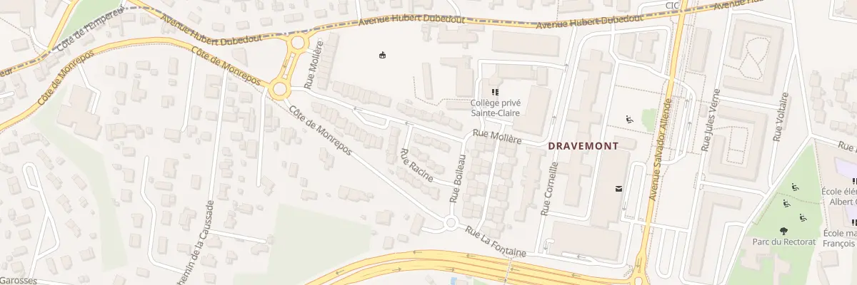 Plan du 9 Rue Molière à Floirac